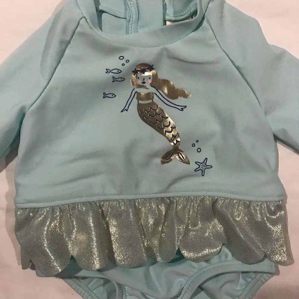 Osh Kosh B’gosh size 3m long sleeve bathing suit